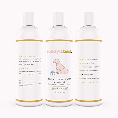 Dog water breath fashion freshener