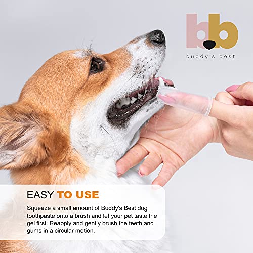 Oral Hygiene Best Canine Toothpaste Buddy's Best Dog Toothpaste